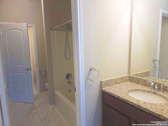 Bathroom, Glass Shower, Interior, Marble