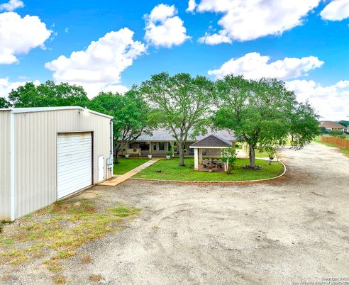 Backyard, Detached Garage, Exterior