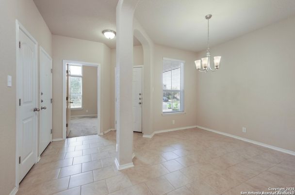 Chandelier, Empty room, Interior