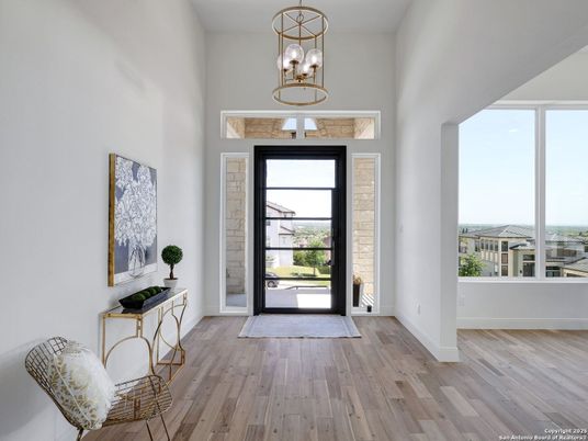 Interior, Pendant Lights, Wood Texture Flooring