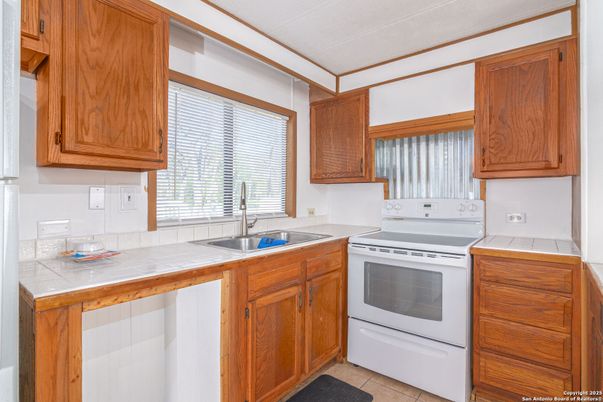 Interior, Kitchen, Tile Countertops