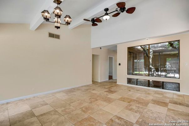 Chandelier, Empty room, Interior