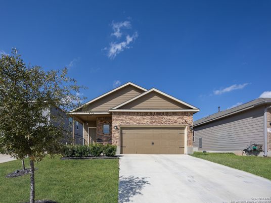 Attached, Exterior, Facade, Brick Facade, American Craftsman