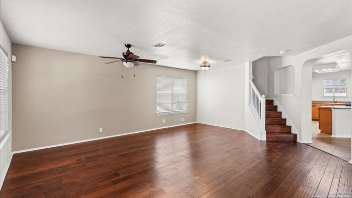 Empty room, Interior, Wood Texture Flooring