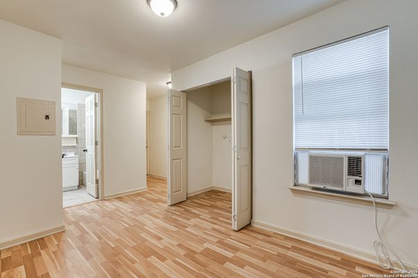 Empty room, Interior, Utility Closets, Wood Texture Flooring