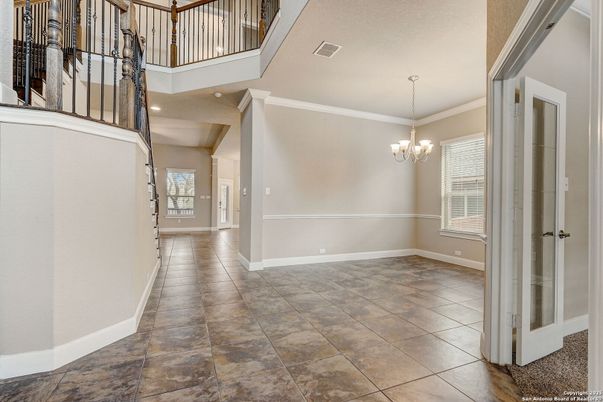 Chandelier, Interior, Recessed Lighting