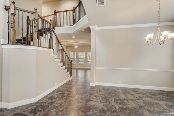Chandelier, Interior, Recessed Lighting