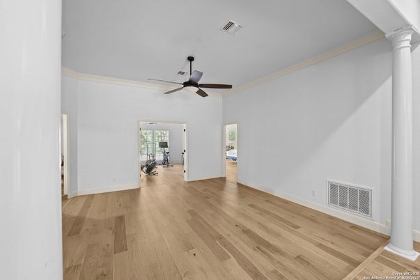 Empty room, Interior, Wood Texture Flooring
