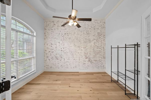 Empty room, Interior, Wood Texture Flooring