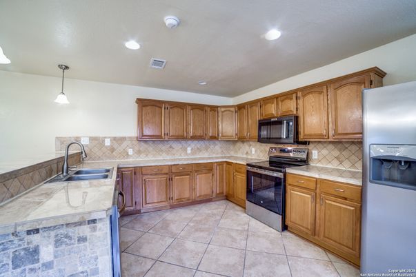 Interior, Kitchen, Pendant Lights, Recessed Lighting