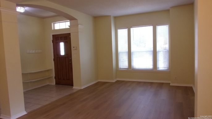 Empty room, Interior, Wood Texture Flooring