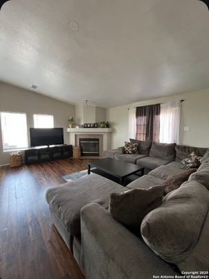 Fireplace, Interior, Living room, Wood Texture Flooring