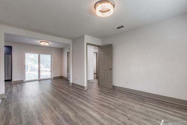 Empty room, Interior, Wood Texture Flooring