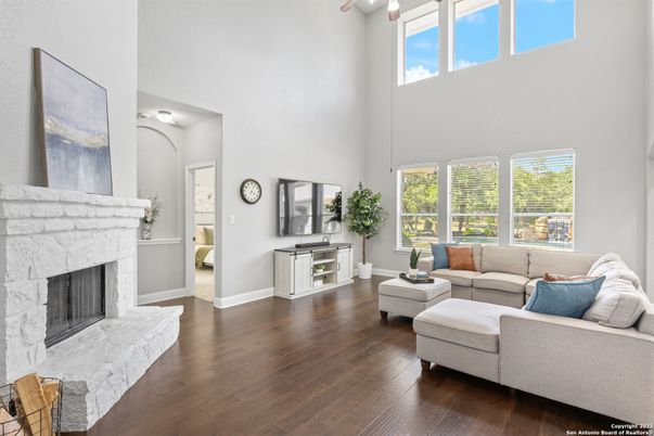 Fireplace, Interior, Living room, Wood Texture Flooring