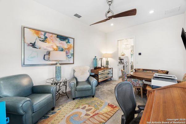 Home Office, Interior, Recessed Lighting