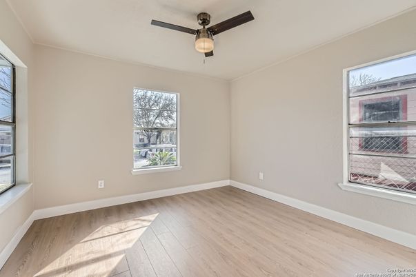 Empty room, Interior, Wood Texture Flooring