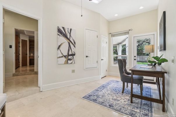 Home Office, Interior, Recessed Lighting