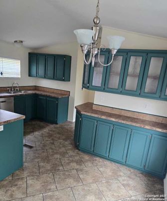 Chandelier, Interior, Kitchen