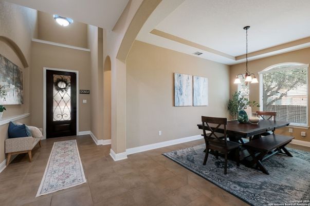 Dining room, Interior, Pendant Lights