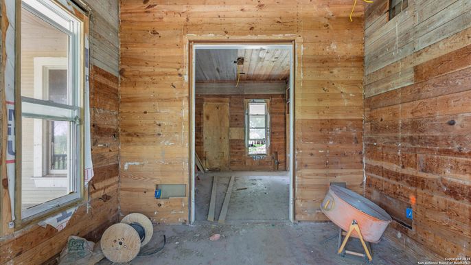 Empty room, Interior, Wooden Walls