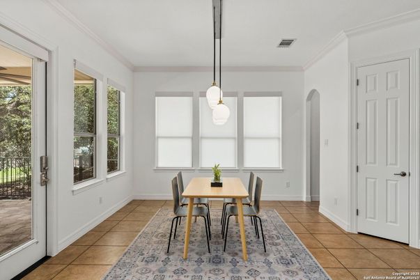 Dining room, Interior, Pendant Lights