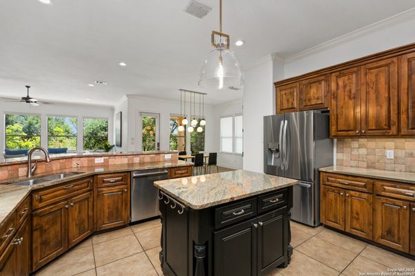 Interior, Kitchen, Pendant Lights, Recessed Lighting