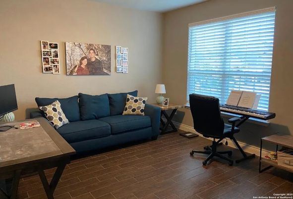 Home Office, Interior, Wood Texture Flooring