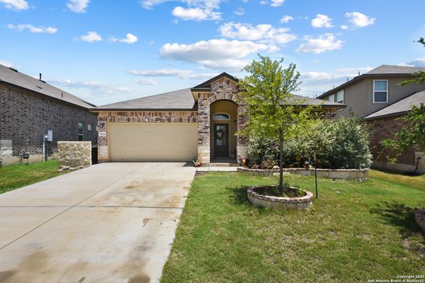 Attached, Backyard, Exterior, Facade, Brick Traditional