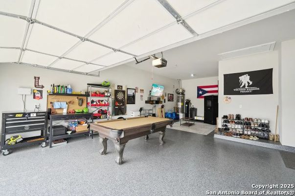 Billiard Table, Fitness Equipment, Game Room, Garage, Interior
