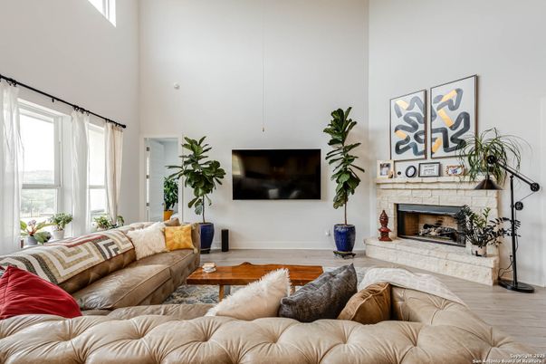 Fireplace, Interior, Living room, Wood Texture Flooring