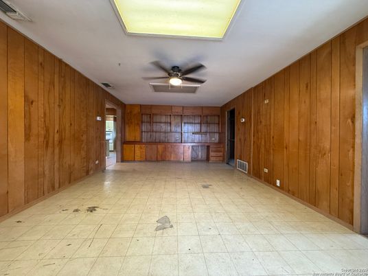 Empty room, Interior, Wooden Walls