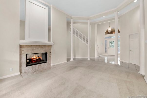 Fireplace, Interior, Pendant Lights, Recessed Lighting