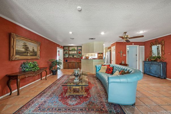 Interior, Kitchen, Living room, Recessed Lighting