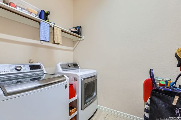 Interior, Washer