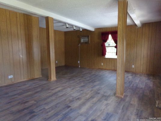 Empty room, Interior, Wood Texture Flooring, Wooden Walls