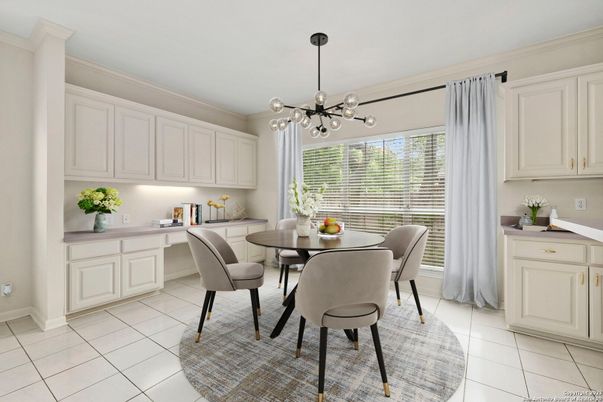 Dining room, Interior, Pendant Lights