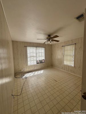 Empty room, Interior, Wooden Walls