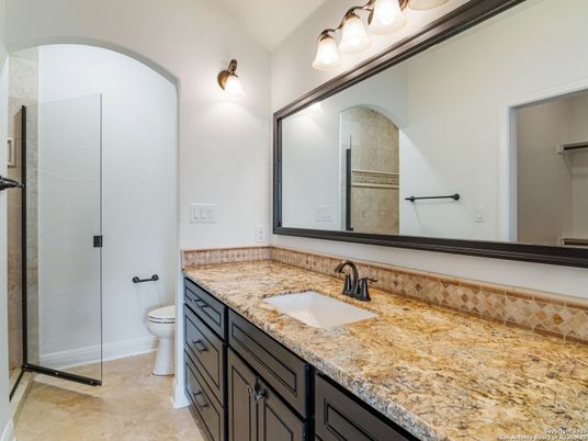Bathroom, Dual Sink Vanities, Glass Shower, Interior