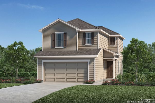 Attached, Exterior, Facade, Brick Traditional