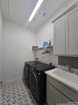 Interior, Washer