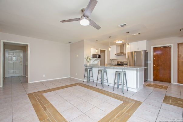 Interior, Kitchen, Pendant Lights, Stainless Steel Appliances