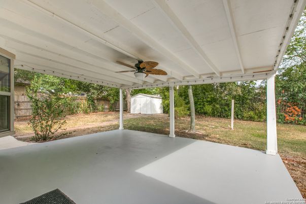 Backyard, Exterior