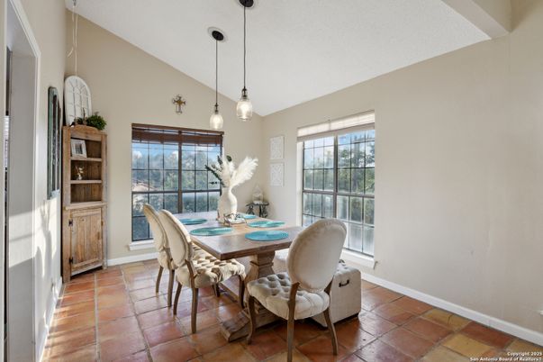Dining room, Interior, Pendant Lights