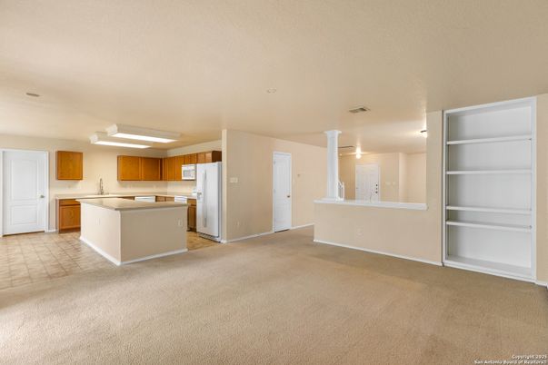 Empty room, Interior, Kitchen