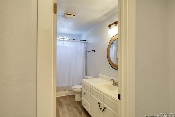 Bathroom, Interior, Wood Texture Flooring