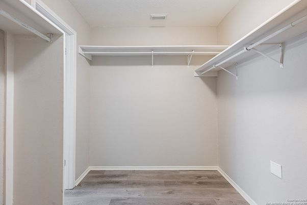 Interior, Walk-in Closets, Wood Texture Flooring