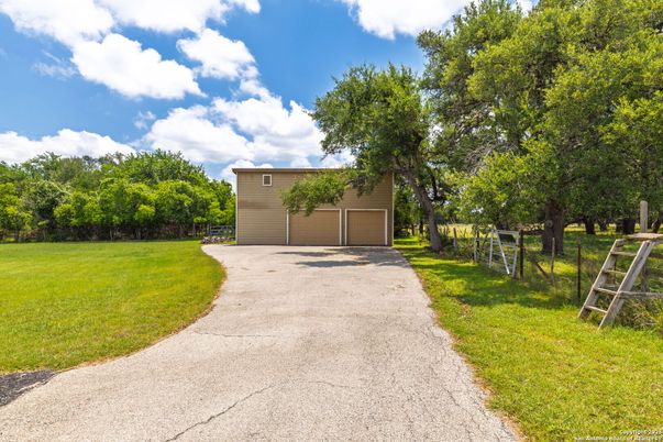 Backyard, Detached Garage, Exterior