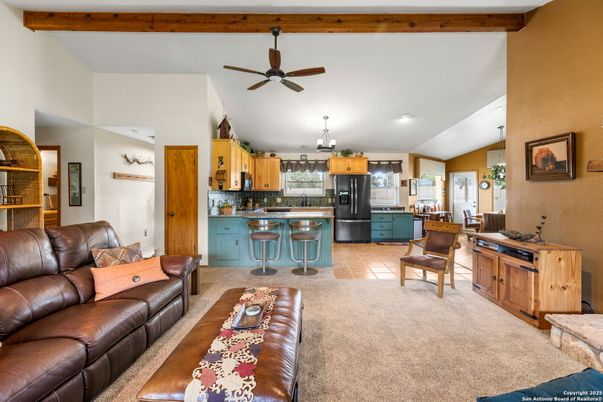 Dining room, Interior, Kitchen, Living room, Pendant Lights