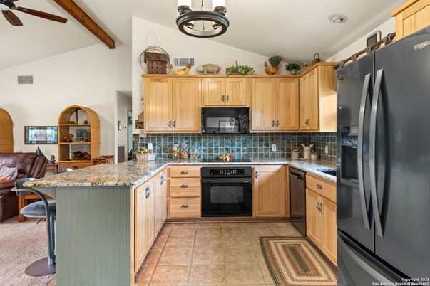 Interior, Kitchen, Wooden Beams