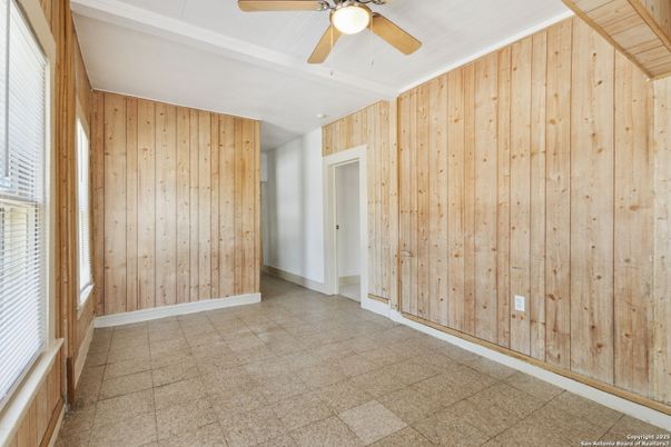 Empty room, Interior, Wooden Walls
